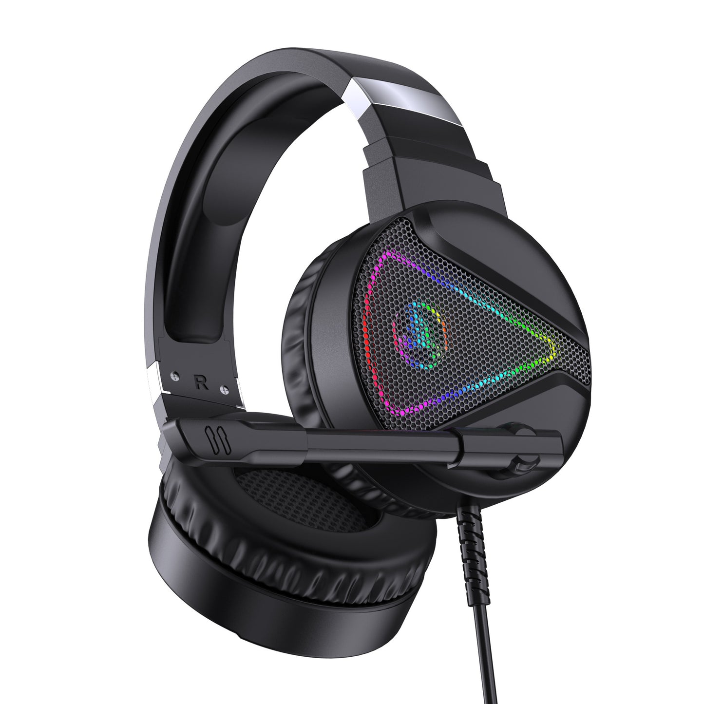 RGB Luminous ABS Headset
